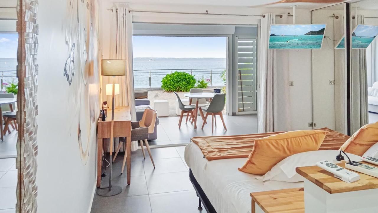 Official Page "Residence Bleu Marine" - Sea View Apartments & Studios - Saint-Martin French Side Grand Case Habitación foto