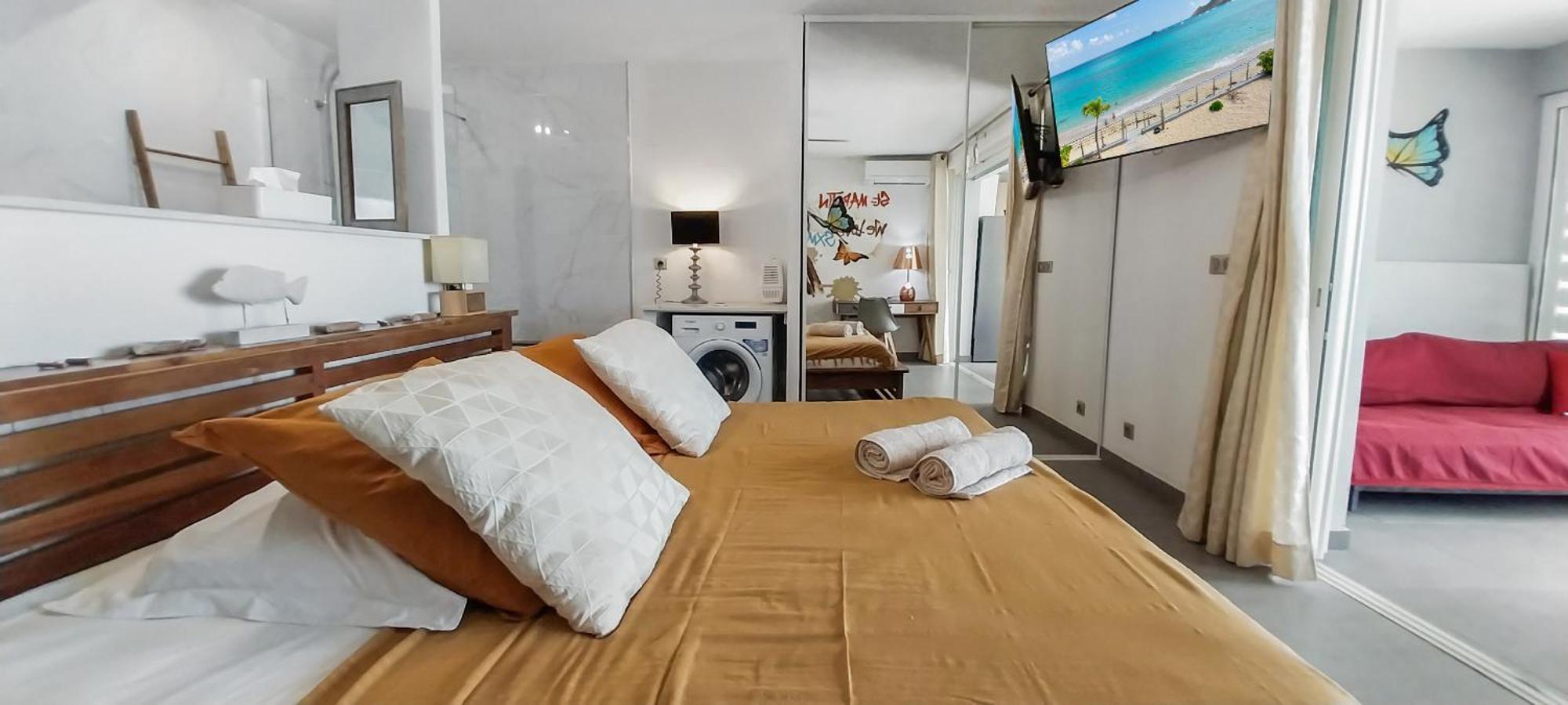 Official Page "Residence Bleu Marine" - Sea View Apartments & Studios - Saint-Martin French Side Grand Case Exterior foto