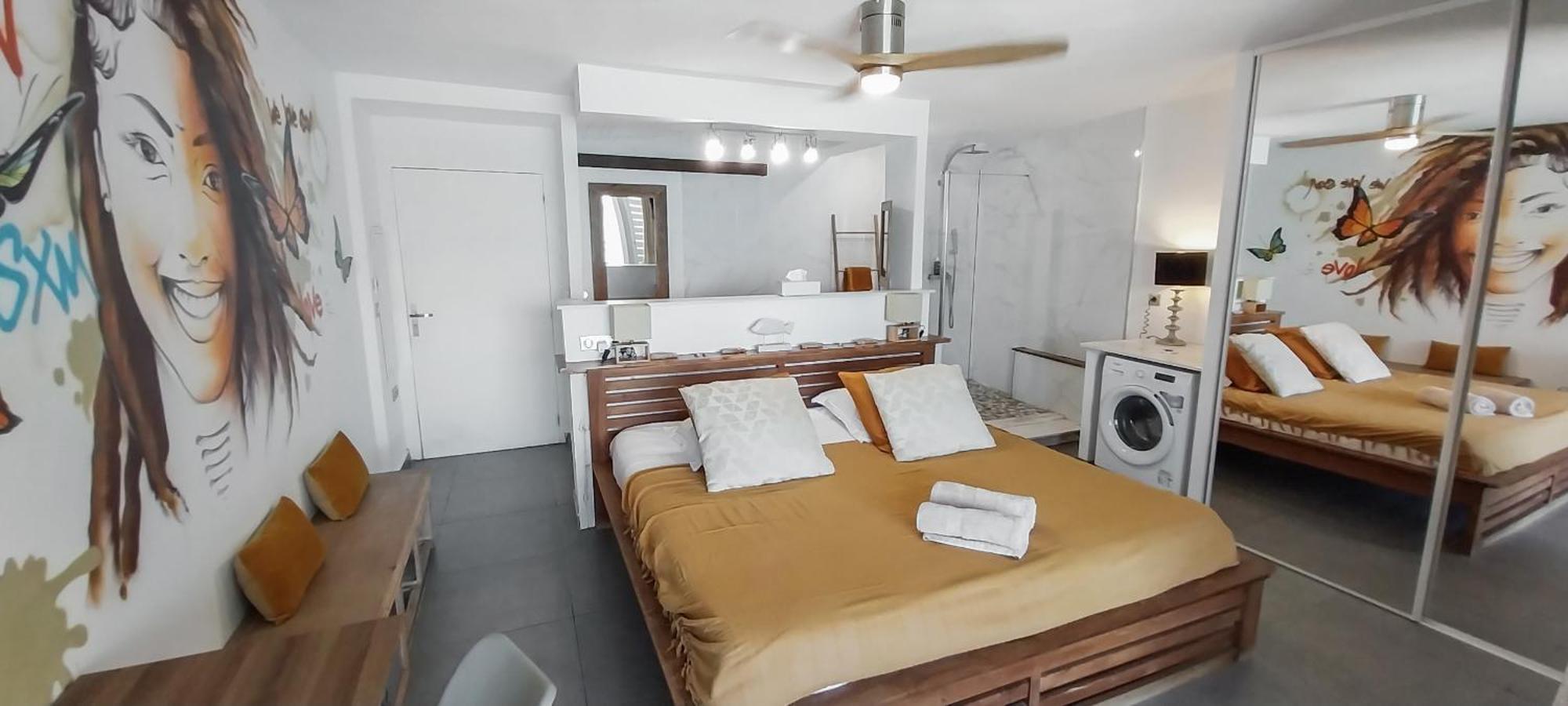 Official Page "Residence Bleu Marine" - Sea View Apartments & Studios - Saint-Martin French Side Grand Case Habitación foto