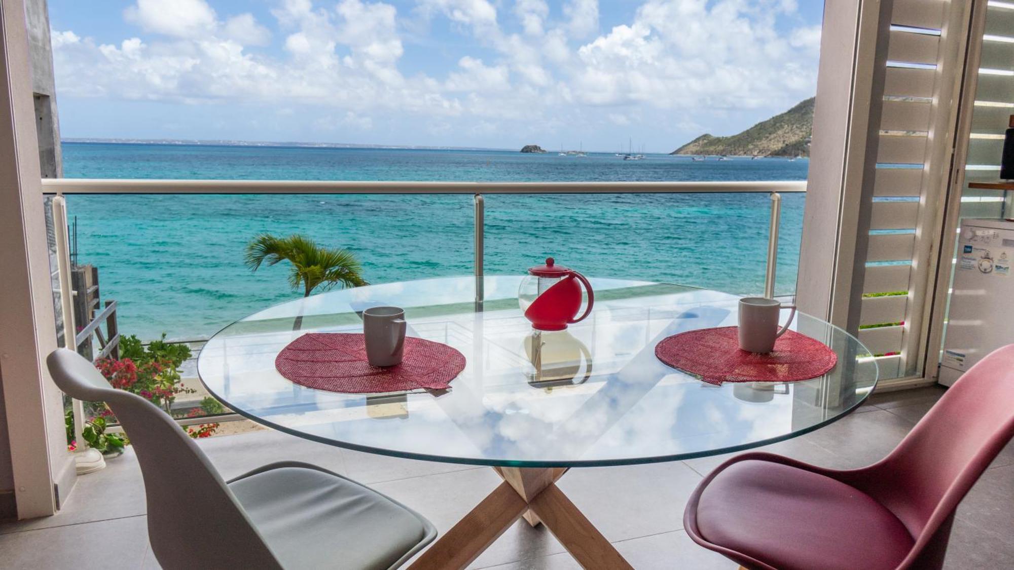 Official Page "Residence Bleu Marine" - Sea View Apartments & Studios - Saint-Martin French Side Grand Case Habitación foto